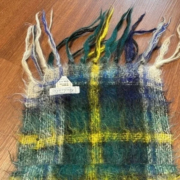 Vtg Andante‎ Mohair Wool Scarf - Picture 4 of 12